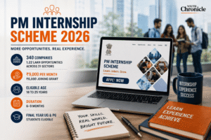 PM Internship Scheme 2026: 1.22 Lakh Opportunities Across 31 Sectors