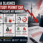 Canada Study Permit 2026: Student Arrivals Target Cut as Indian Applicants Face Stricter Rules