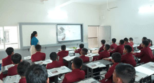 Sikkin classroom, student learning through AI