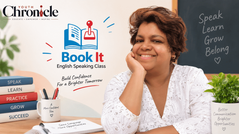 Rakhi Kumaran, founder of Book It English Speaking Class, promoting affordable English communication skills and practical learning
