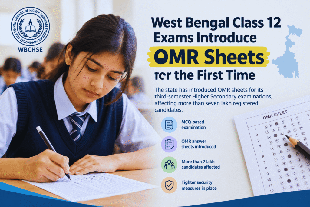 West Bengal Class 12 Exams Introduce OMR Sheets